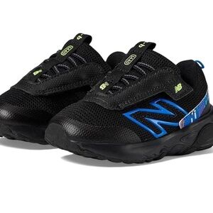 New Balance Size 2 Kids New-B 1440 Athletic Shoes Black Sneaker wide